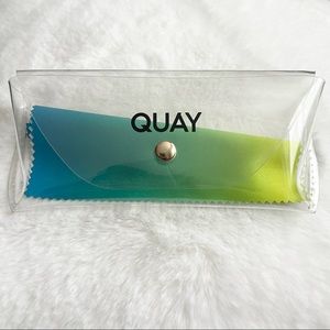 QUAY Clear Sunglasses Case